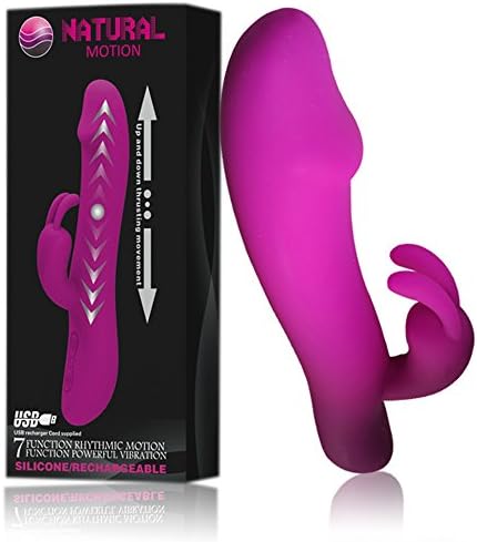 Premium Luxury 7 Rhythm Auto Thrusting Rabbit Toys,7 Pulsating Patterns Viberate Handheld Wand Cspot Stimulates for Women Pleasure