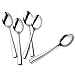Hiware 24-piece Stainless Steel Silverware Set for Home