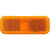 Optronics - MC44AB - Mark Light RECT 2WIRE Amber - (Pack of 1)