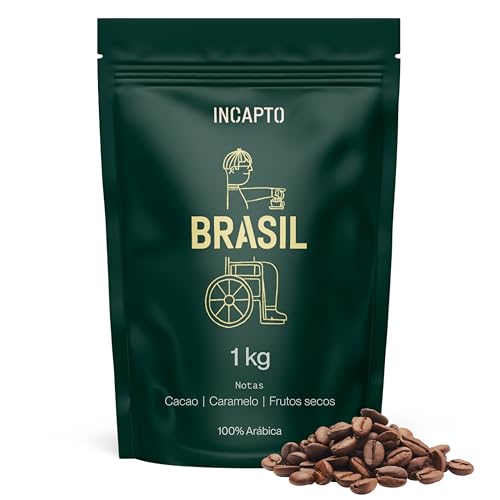 Café en Grano de Especialidad 1kg | Origen Brasil | 100% Arábica | Specialty Coffee 84 puntos SCA | Tueste Natural y Artesanal | Finca Minas Gerais, Fazendas