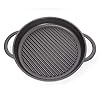 Jean-Patrique-The-Whatever-Pan-Cast-Aluminium-Griddle-Pan-with-Glass-Lid-106-Diameter-Induction-Compatible-Non-Stick Jean-Patrique The Whatever Pan Cast Aluminum Griddle Pan for Stove Top - Lighter Than Cast Iron Skillet Pancake Griddle…