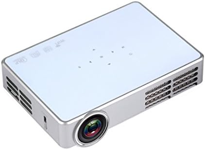 Emcent WiFi DLP Projector Home Theater Projector with Android 4.4.4 ( RJ45/USB/HDMI/AV/TF) Support 1080P 3D Home Movie + PC TV Box Smartphone Tablet Game Bluetooth Mouse Keyboard, 3D Glasses Included