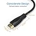 HDMI Cable 6ft HDMI Cord with 24K Gold-Plated, 90 Degree HDMI Adapter & Cable Ties, HDMI 2.0 Cable High Speed for Ethernet, PS4, 1080P, Xbox One, 3D, PC-4 Pack by PERLESMITH