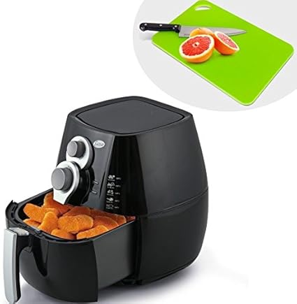 Glen 3042 Deep Fat, Grill, Roast and Bake Air Fryer (BLACK,GREEN)