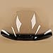 XFMT 2-Tone Large ATV Motorcycle Windshields Windscreen Screen Protector Fit For Polaris Arctic Cat Honda Yamaha Can Am Kawasaki