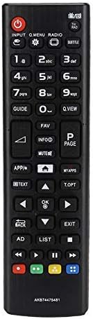 TV Remote Control for LG AKB74475481, Replacement Television Remote Controller for LG AKB74475481, Powered by Battery