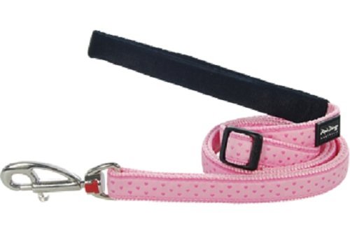 Red Dingo Lead, Love Sprinkles, Pink, 20mm
