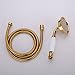 4 Inch Brass Fixed Handheld Shower Head with 60
