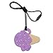 V-TOP Silicone Chew Necklaces for Sensory Girls, 4 Pack Chewy Necklace Sensory Kids, ADHD, Autism, SPD, Special Needs, Pink