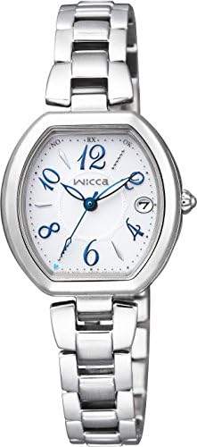 [シチズン]CITIZEN 腕時計 wicca ウィッカ ソーラーテック電波時計 ハッピーダイアリー シンプルアジャスト KL0-715-11 レディース