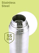 Milton Thermosteel Vacuum Flask 1 Litre Stainless Steel Insulated view 5