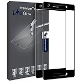 [2 PACK] Google Pixel 2 XL Screen Protector, LK [Full Cover] Tempered Glass with Lifetime Replacement Warranty (Black)