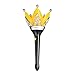 KPOP BigBang Crown Support Light Stick Limited 10th Concert Lamp Glow Stick (Black)