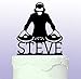 Personalised Dj Cake Topper - Club - Mixer