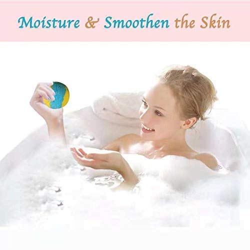 Natural Organic Bath Bombs Gift Sets of 12- Essential Oil Massage Bath Bomb, Perfect for Dry Skin Moisturize