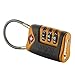 Lewis N. Clark TSA Cable Lock 2 Pack, Orange