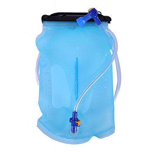 Baen Sendi Hydration Bladder 2 Liter 70oz/3 Liter 100oz - Water Storage Bladder for Hydration Pack System (Blue, 70 oz/2 liter)