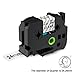 Buyalot Compatible Label Tape Replacement for Brother TZe 24mm 0.94 Laminated TZe-151 Black on Clear Ptouch Label Tape Compatible with Ptouch PTD600 PTD600VP PTP750W PT2730, 26.2 Feet, 3-Pack