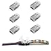 RGBZONE 10 Pack RGB 4Pin LED Strip Connector for 10mm Waterproof RGB 5050 LED Strip,Quick Strip to Wire Connector Without Stripping Wire