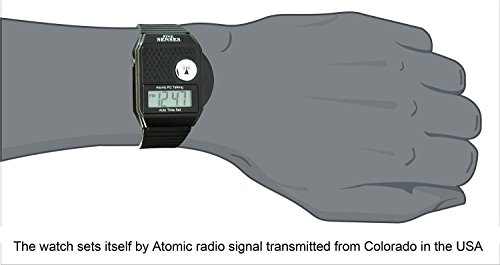ATOMIC Talking watch - Top Button LCD Atomic Talking Watch (TC-SRTKT-1 )