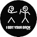 iCreate I Got Your Back PopSockets Stand for Smartphones & Tablets