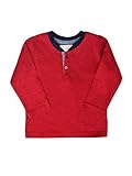 Colored Organics Baby Boys' Organic Henry Henley