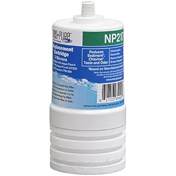 Neo-Pure NP217 Replacement Filter with Cartridge for AP217 Model, White