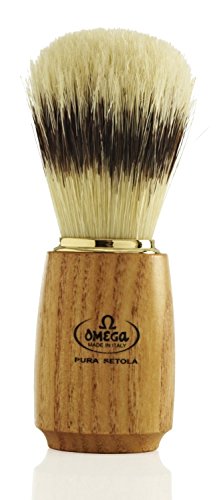 Omega 11150 Pure Bristle Shaving Brush