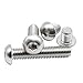 #4-40 UNC Stainless Steel Button Head Socket Cap Screw Qty 120-piece Assortment Set