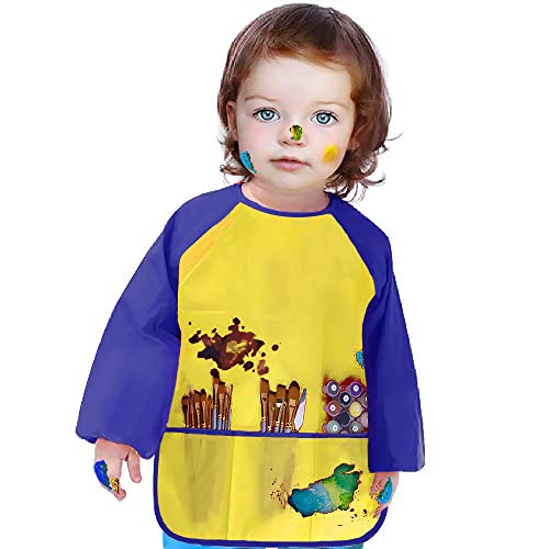 6 Bassion+Childrens+Waterproof+Painting+Including