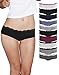 Emprella Cotton Underwear for Women, Seamless Women's Underwear Pack, Cheeky Hipster Panties