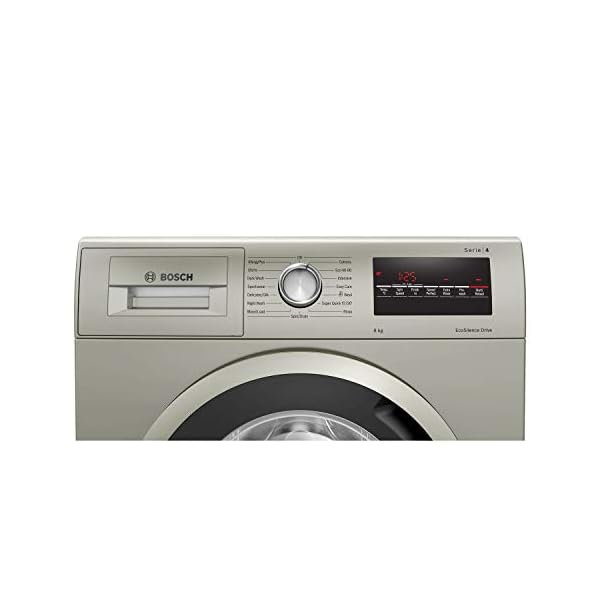 Bosch-WAN282X1GB-Serie-4-Freestanding-Washing-Machine-with-AllergyPlus-SpeedPerfect-8kg-load-1400-rpm-spin-silver-inox Bosch WAN282X1GB Washing Machine 8kg Capacity, AllergyPlus & SpeedPerfect, 1400 rpm spin, Silver Inox, Serie 4…