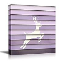 Canvas Wall Art Paper Piece Canvas Prints Home Artwork Decoration for Living Room,Bedroom - 12x12 inches