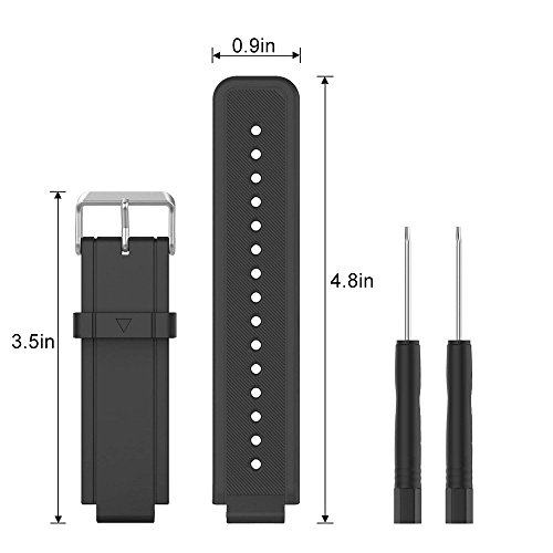 5 Garmin+vivoactive+BossBlue+silicone+Replacement