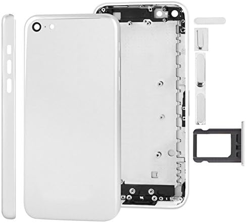 Generic Full Housing Replacement Chassis Back Cover Full Set for iPhone 5C Silver