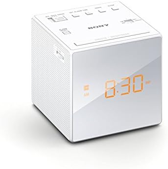 Sony ICFC1 Alarm Clock Radio, WHITE