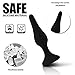 Set of 4 Silicone Toys - Stimulator Trainer Kit for Men - 4 pcs Pack Female Play - Her/Black