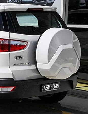 Autozone Stepney Cover Spare Wheel Cover Compatible For Ecosports Facelift Model Diamond White Model For 2018 Suitable For All Variants Of Ecosports Amazon In Car Motorbike