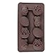 8 Cavity Rabbit Easter egg Silicone mold chocolate molds cake DIY mould