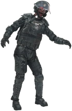 Series 4 Riot Gear Zombie Action Figure 