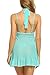 Avidlove Womens Lingerie Halter Chemises Strappy Babydoll Nightwear, Green, Large