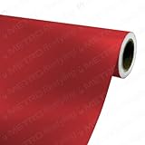 3in x 5in (SAMPLE SIZE) Arlon Ultimate PremiumPlus MATTE RED ALUMINIUM Vinyl Car Wrap Film CWC-619