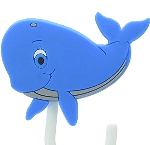 MiniOwls Bathtub Toy Storage Hammock (Blue Whale)