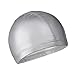 Peacoco Lycra Swim Cap PU Swimming Cap for Women and Men Adult Waterproof Swim Caps Protective Ear Caps-Keep Long Hair Dry-Training and Racing