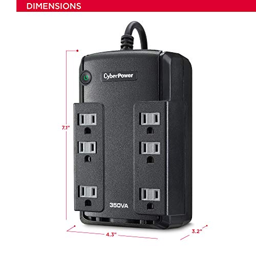 3 CyberPower+CP350SLG+Standby+Outlets+Compact