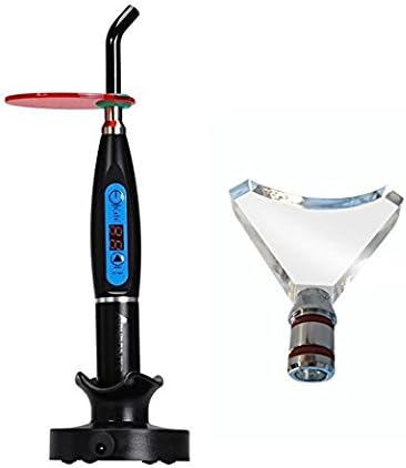 SuperElight Wireless Cordless LED Curing Light Cure Lamp 1500mw With Whitening Tips (Black)in US Stock