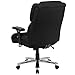 Flash Furniture HERCULES Series 24/7 Intensive Use Big & Tall 400 lb. Rated Black Fabric Executive Swivel Chair with Lumbar Knob