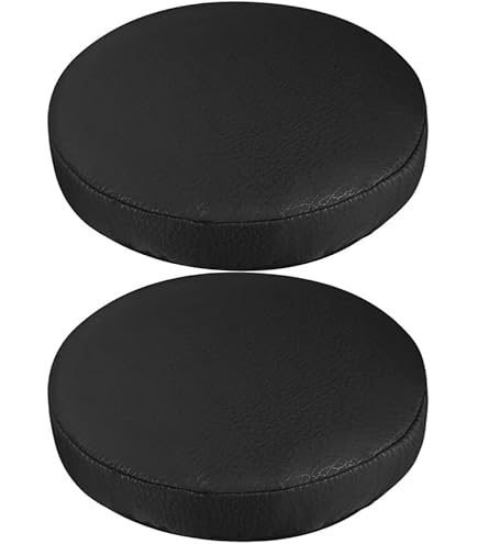 PATIKIL Lot De 4 Housses De Tabouret De Bar Rondes De 24,1 Cm, Lavables Et élastiques Pour
