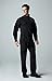 CQR CQ-TOS201-BLK_Medium Men's Combat Shirt Tactical 1/4 Zip Assault Military Top Camo EDC TOS201