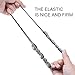 Mudder 3 Pack Rhinestone Crystal Beads Elastic Fashionable Handmade Hair Band for Women